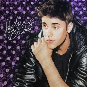 Justin Bieber blanket